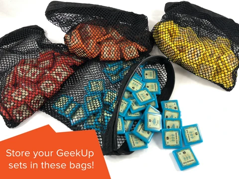 GeekUp Mesh Zipper Bag 3 GeekUp Mesh Zipper Bag