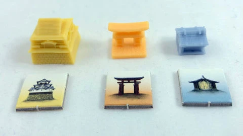 GeekUp Bit Set: Shogun Building Minis 5 GeekUp Bit Set: Shogun Building Minis - Image 3