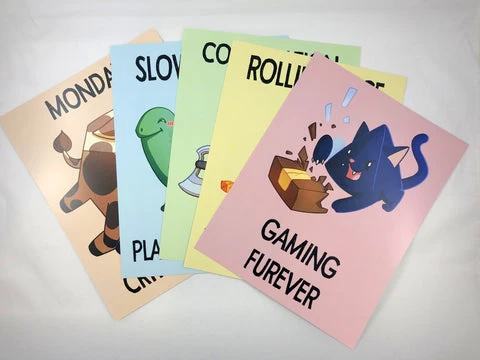 The Dice Tower - Set Of 5 Motivational Posters 3 The Dice Tower - Set Of 5 Motivational Posters