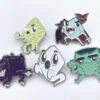 The Dice Tower - Classic Monster Dice Enamel Pins 2 The Dice Tower - Classic Monster Dice Enamel Pins -Entertainment Games Store IMG 8200 480x480