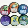 The Dice Tower - Set Of 6 Superhedron Coasters -Entertainment Games Store IMG E7038 480x480