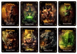 Lizard Wizard: Forest Cards