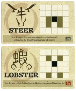 Onitama: Steer And Lobster Promo Cards
