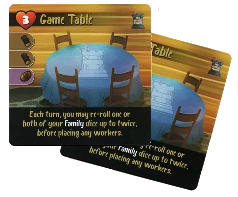 Creature Comforts: Game Table Promo Cards 3 Creature Comforts: Game Table Promo Cards