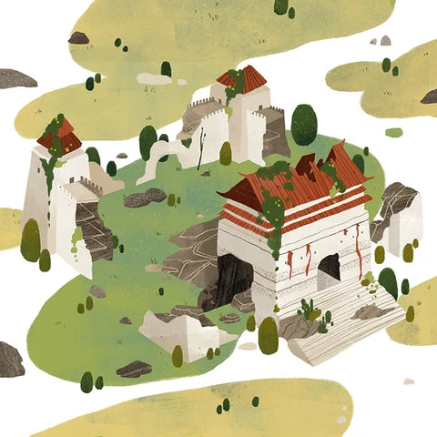 Dragon Castle: Neoprene Central Board 4 Dragon Castle: Neoprene Central Board - Image 2