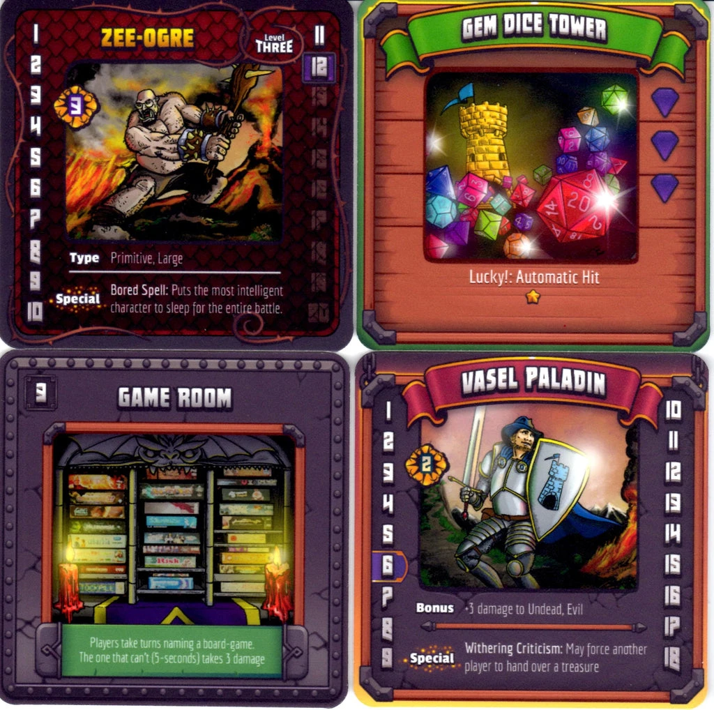 Dungeon Party: Dice Tower Coasters 3 Dungeon Party: Dice Tower Coasters