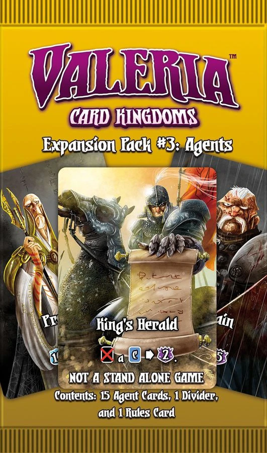 Valeria: Card Kingdoms – Expansion Pack #03: Agents 3 Valeria: Card Kingdoms – Expansion Pack #03: Agents