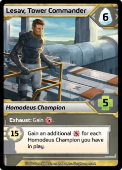 Shards Of Infinity: Lasav Tower Commander Promo Card