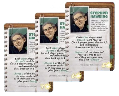Subatomic: Stephen Hawking Promo Cards 3 Subatomic: Stephen Hawking Promo Cards
