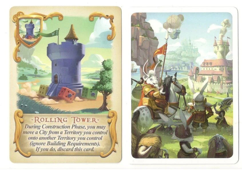 Bunny Kingdom: Rolling Tower Promo Card 3 Bunny Kingdom: Rolling Tower Promo Card