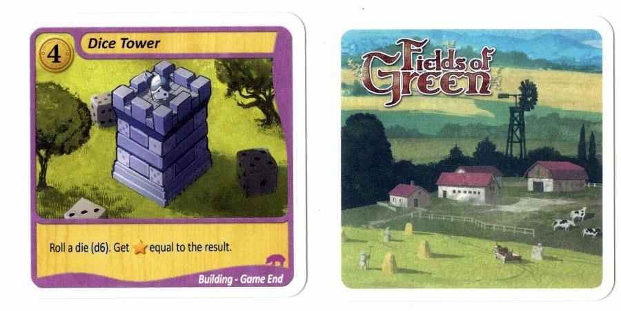 Fields Of Green: Dice Tower 3 Fields Of Green: Dice Tower