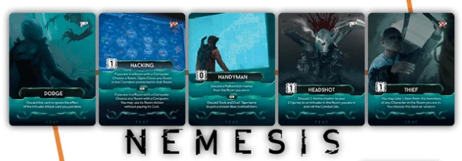 Nemesis - Feat Cards 3 Nemesis - Feat Cards