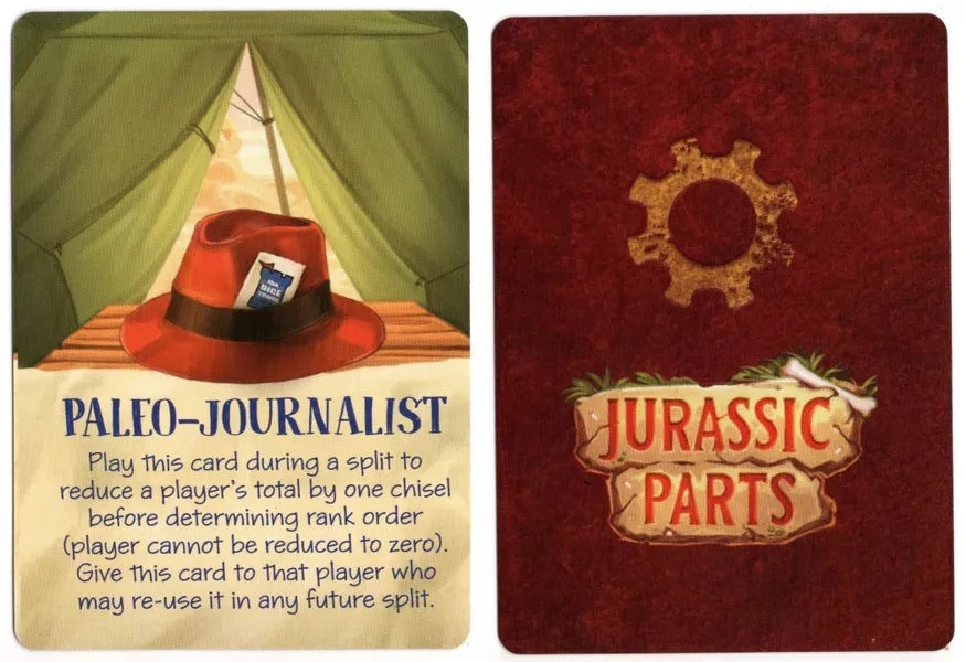 Jurassic Parts: Paleo-Journalist Promo Card 3 Jurassic Parts: Paleo-Journalist Promo Card