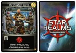 Star Realms: Merc Captain Garcia Promo Card