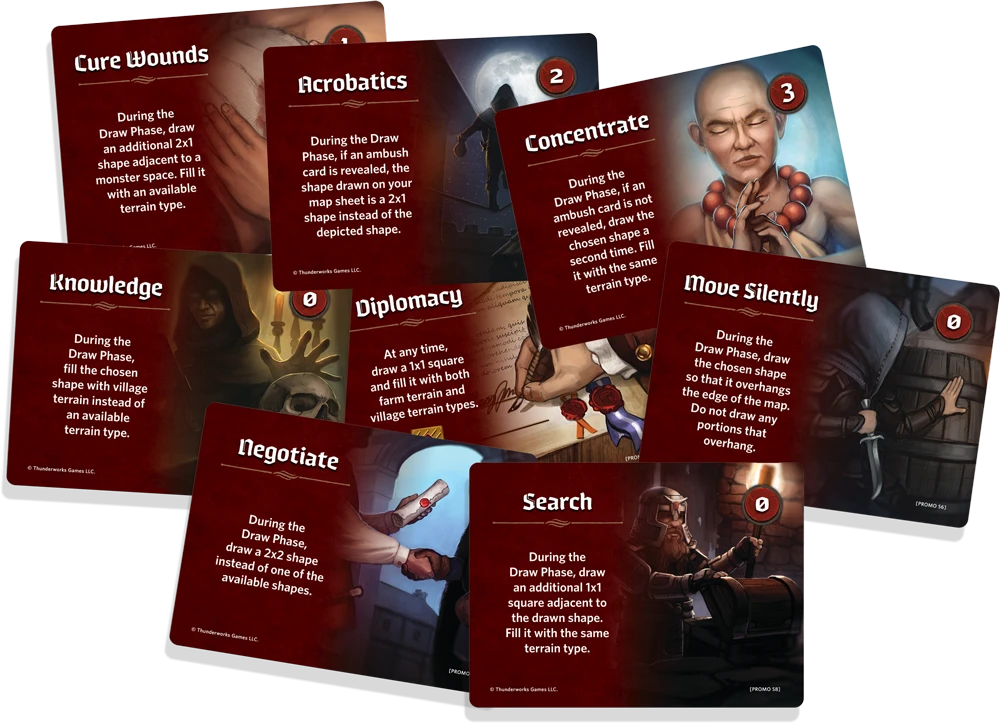 Cartographers: A Roll Player Tale - Skills Mini Expansion 3 Cartographers: A Roll Player Tale - Skills Mini Expansion